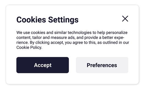 More About Our Cookies .